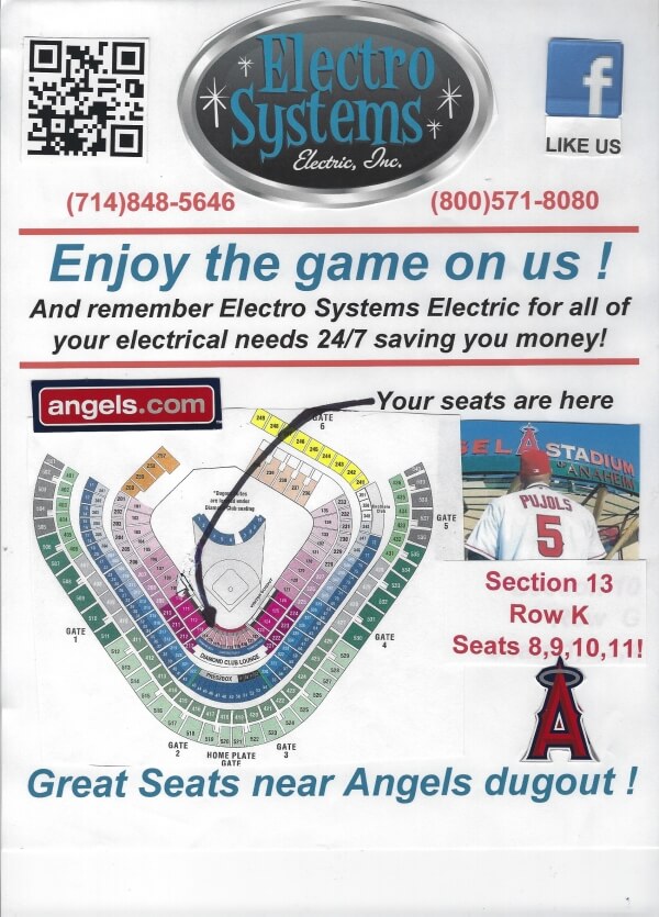 angels promotional schedule 2023