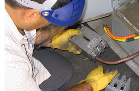 Electrical Work on Office Cubicles